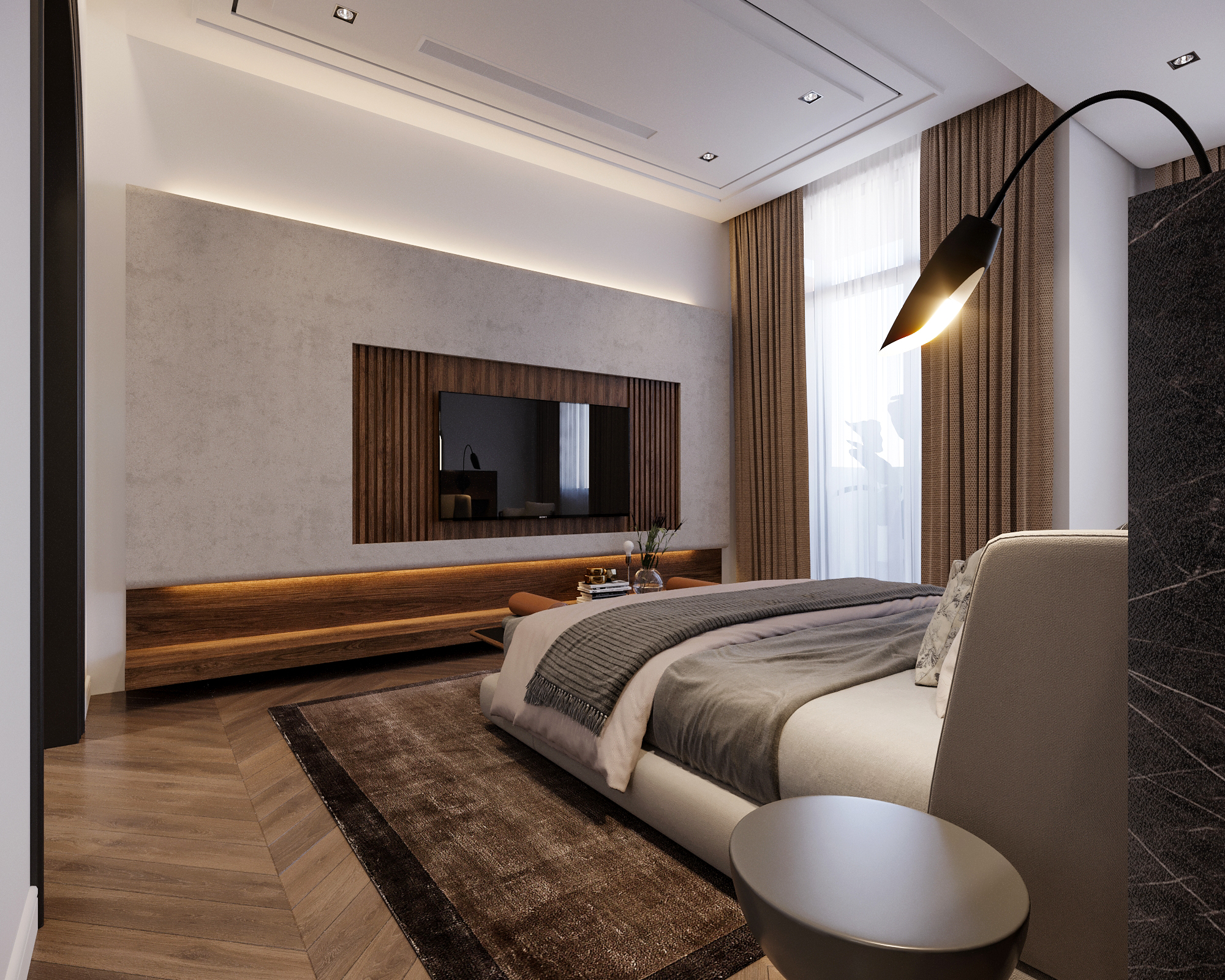 Toàn cảnh dinh thự 300m2 phong cách hiện đại nhiệt đới