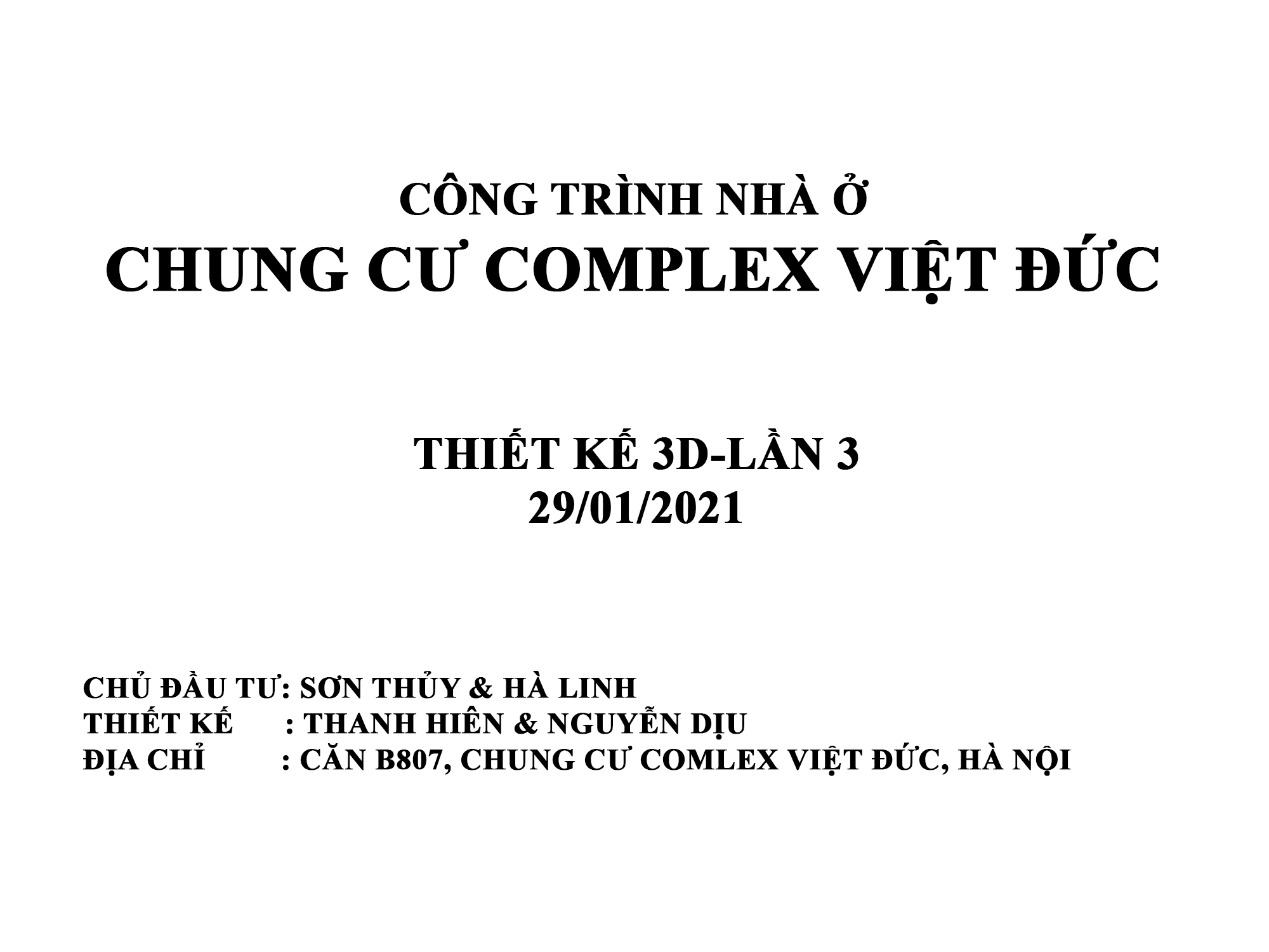 Thiết kế nội thất chung cư Việt Đức Complex phong cách Chiết Trung