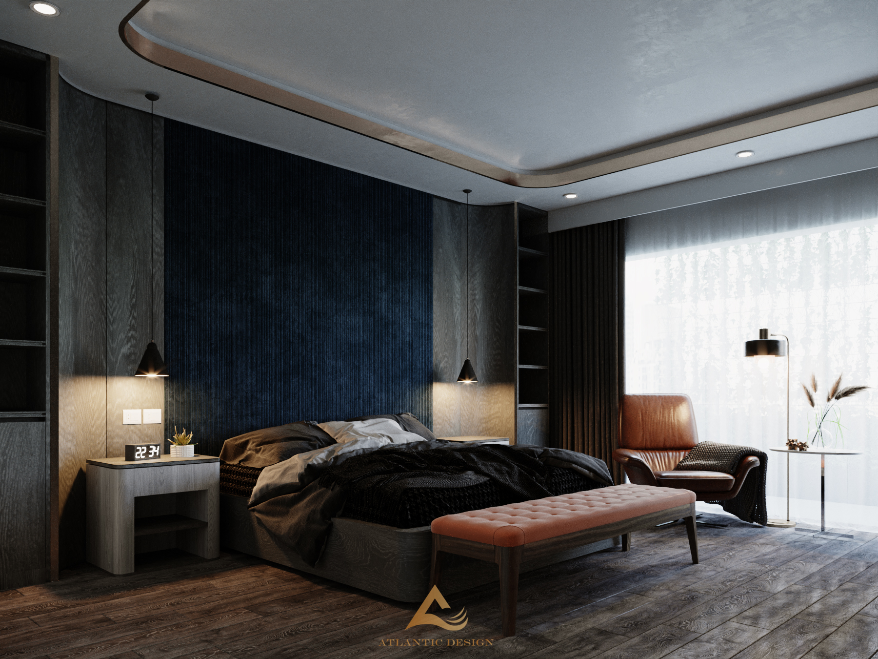 Thiết kế nội thất biệt thự Vinhomes Marina phong cách hiện đại tối giản
