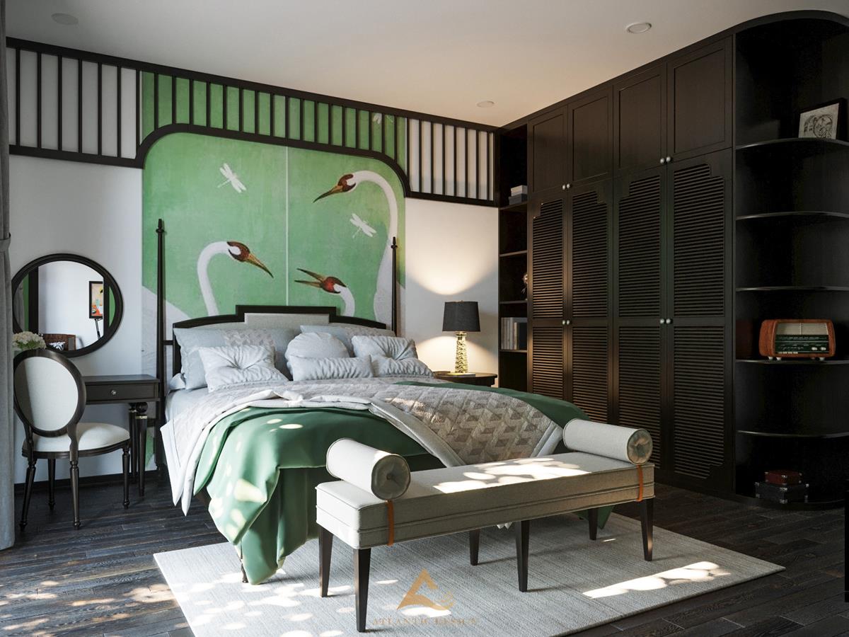 Toàn cảnh nhà phố 300m2 phong cách Indochine tại Vinh