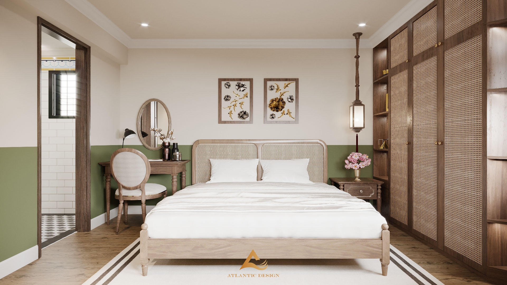 Toàn cảnh căn hộ Singapore phong cách Indochine